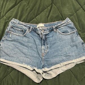 Abercrombie Denim Blue Women's Shorts